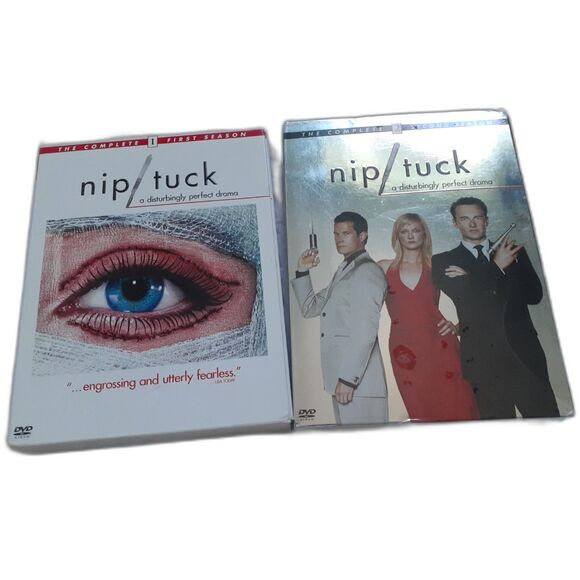 Nip Tuck DVD The Complete First Season & Second Season New Sealed DVD Set Lot - Picture 1 of 11